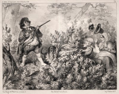Aktualitäten: Die Eröffnung der Jagd von Clémente Pruche