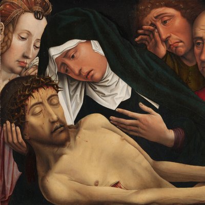 Die Beweinung Christi von Colijn de Coter
