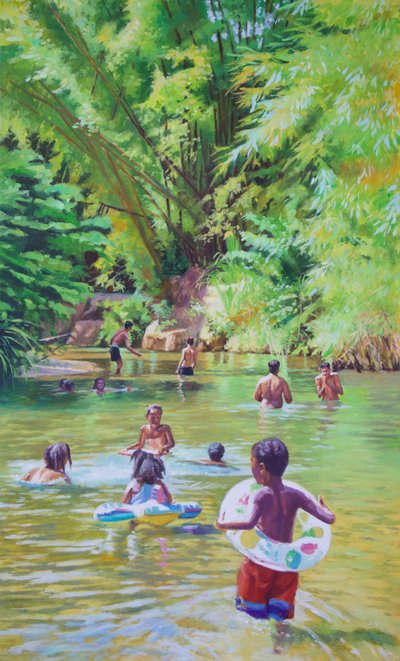 Fluss Lime Erhaben, 2020 von Colin Bootman