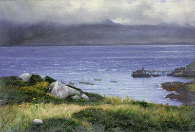 Blick von Lamlash, 1882 von Colin Hunter