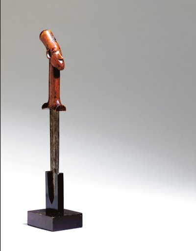 Mangbetu-Messer von Congolese Congolese