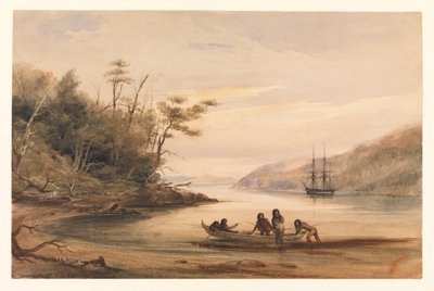 Porträtbucht, Beagle-Kanal von Conrad Martens