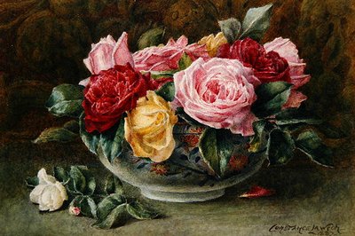 Eine Schale Rosen von Constance Lawson