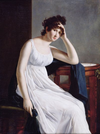 Selbstporträt von Constance Mayer