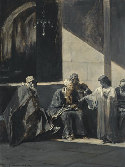 Christus lehrt im Tempel von Constant