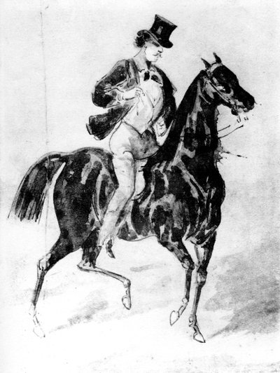 Ein Dandy von Constantin Guys
