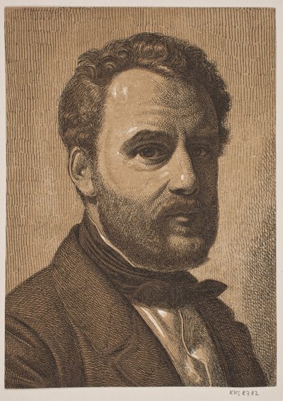 Porträt von Wilhelm Marstrand von Constantin Hansen