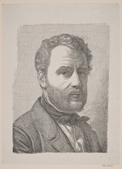 Porträt von Wilhelm Marstrand von Constantin Hansen