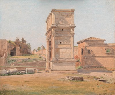 Der Titusbogen in Rom von Constantin Hansen