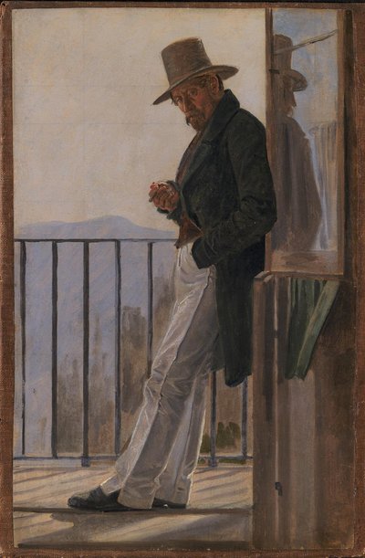 Der Maler Ditlev Blunck von Constantin Hansen