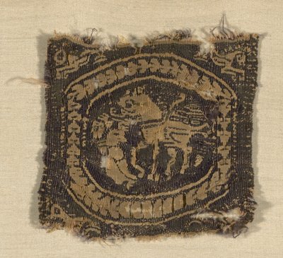 Quadratisches Panel von Coptic