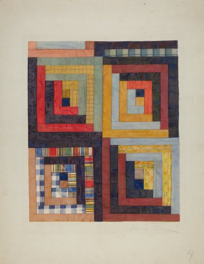 Patchwork-Quilt von Cora Parker