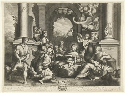Anbetung der Hirten von Cornelis Bloemaert (II)