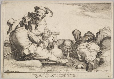 Freuden der Beschäftigung von Cornelis Bloemaert