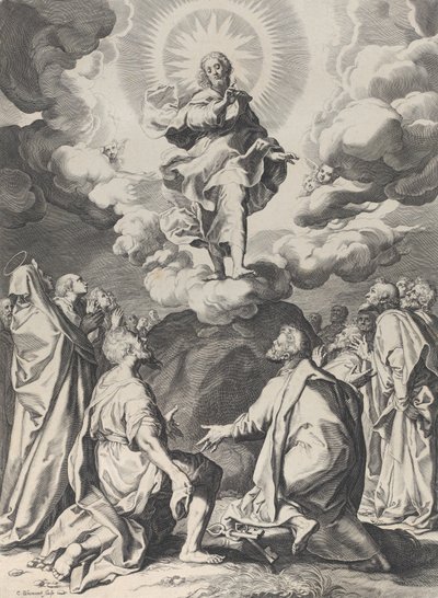 Die Himmelfahrt, ca. 1593 von Cornelis Bloemaert