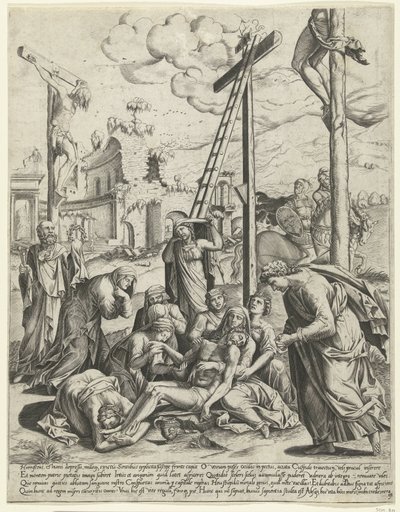 Kreuzabnahme von Cornelis Bos