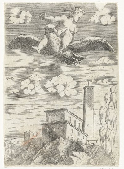 Raub des Ganymed von Cornelis Bos