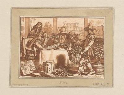 Botaniker von Cornelis Brouwer
