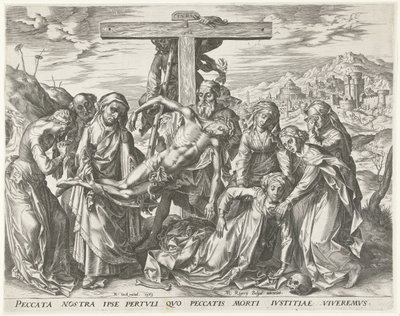 Kreuzabnahme von Cornelis Cort