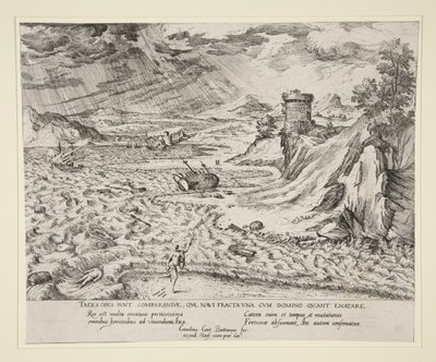 Das Schiffswrack von Cornelis Cort