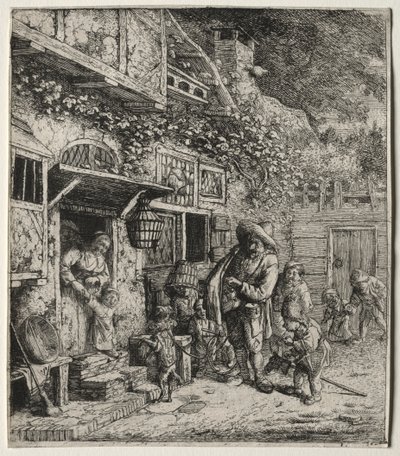 Der tanzende Hund von Cornelis Dusart