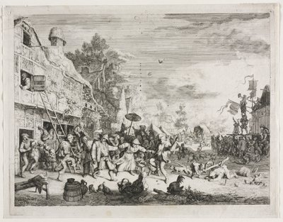 Dorffest von Cornelis Dusart