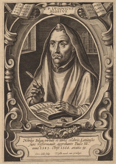Louis de Blois von Cornelis Galle I