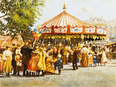 Der Jahrmarkt von Cornelis Koppenol