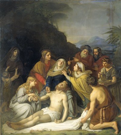 Die Grablegung von Cornelis Kruseman