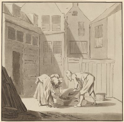 Schweineschlachter von Cornelis Ploos van Amstel