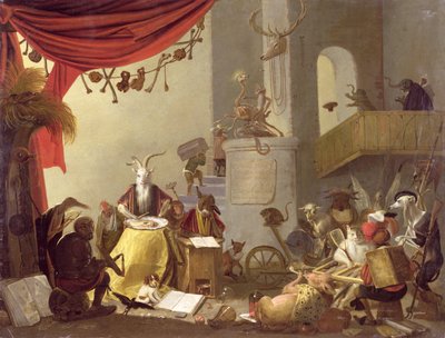 Eine Diablerie von Cornelis Saftleven