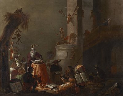 Kollegium der Tiere von Cornelis Saftleven