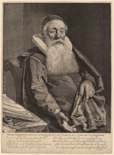 Gellius de Bouma von Cornelis Visscher