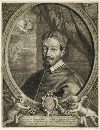 Papst Alexander der Siebte von Cornelis Visscher