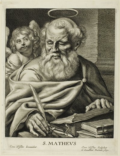 Sankt Matthäus von Cornelis Visscher