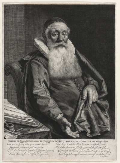 Gellius de Bouma von Cornelis de Visscher
