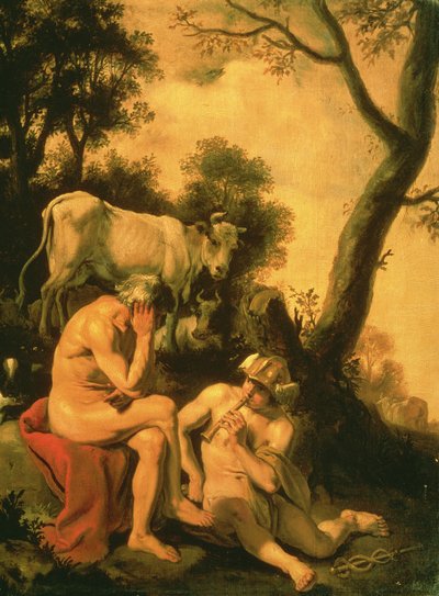 Merkur und Argus von Cornelius Holsteyn