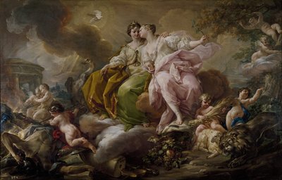 Gerechtigkeit und Frieden von Corrado Giaquinto