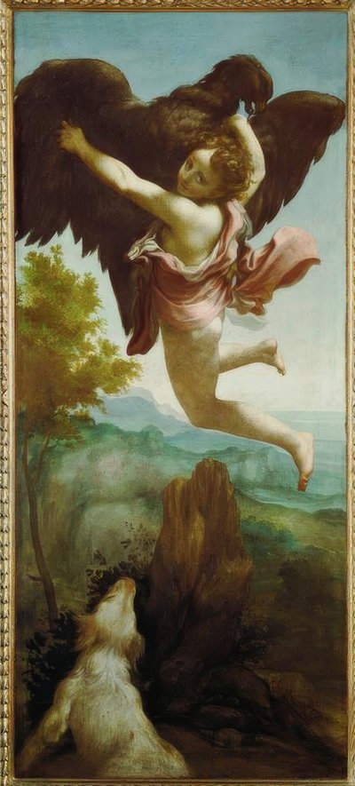Die Entführung des Ganymed von Correggio