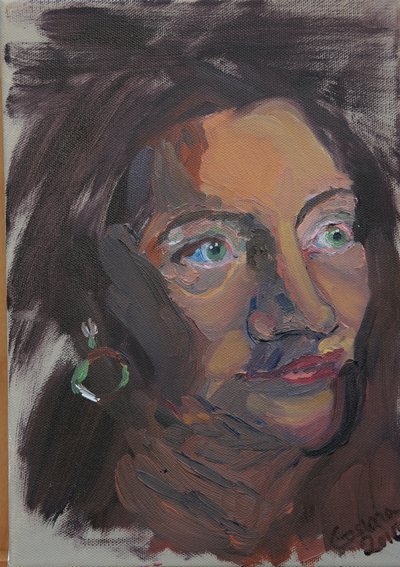 Unbekannter Sitzender von Cosima Duggal