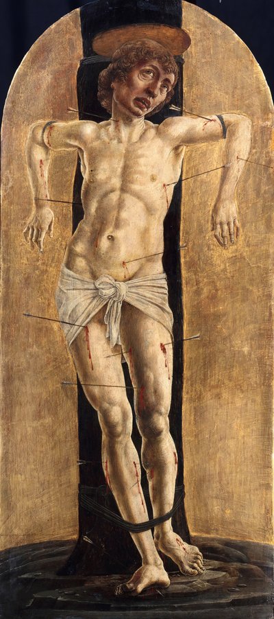 Heiliger Sebastian, ca. 1484 von Cosimo Tura
