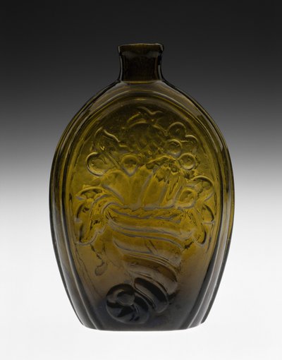 Figurierte Flasche von Coventry Glass Works