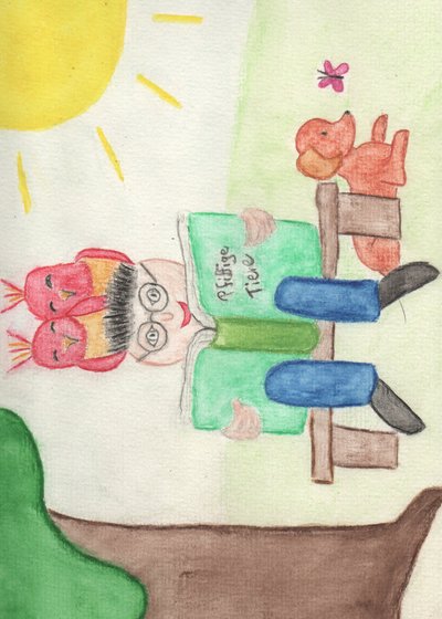 Entspannung in der Natur von Crazy Artist