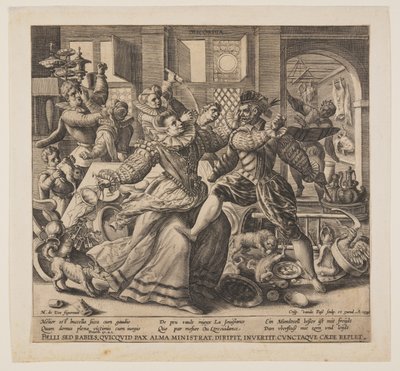 Discordia von Crispijn van de Passe I