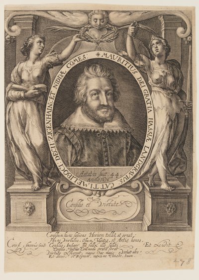 Maurice, Landgraf von Hessen von Crispijn van de Passe I