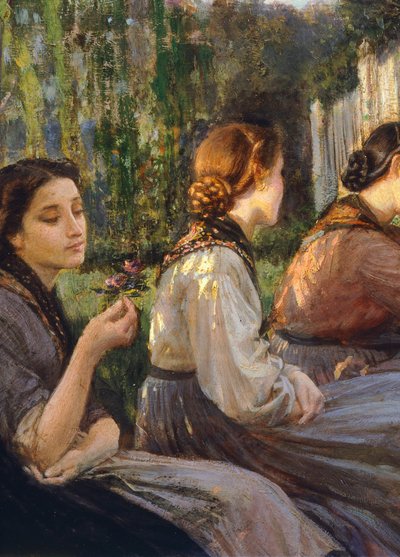 Vertrauen (Detail) von Cristiano Banti