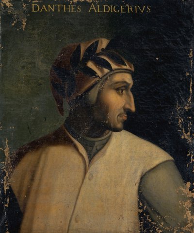 Porträt von Dante Alighieri, ca. 1560 von Cristofano dell Altissimo