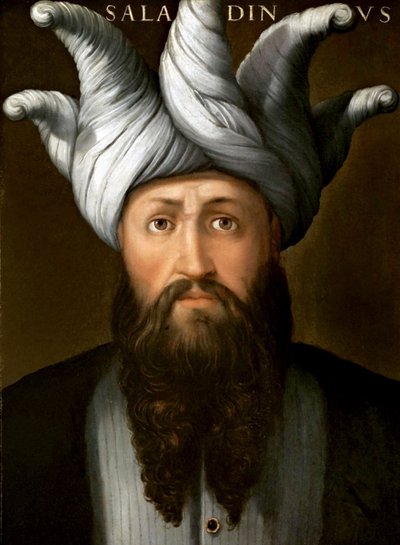 Porträt von Saladin, 1566-68 von Cristofano dell Altissimo