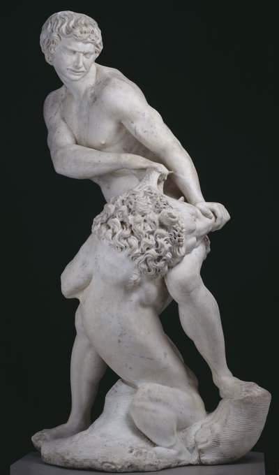Samson und der Löwe von Cristoforo Stati
