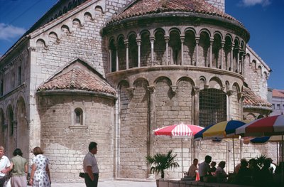 Kirche Sveti Krsevan, erbaut 1175 von Croatian School